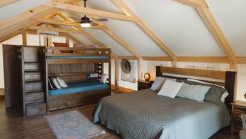 1 bedroom, bed sheets