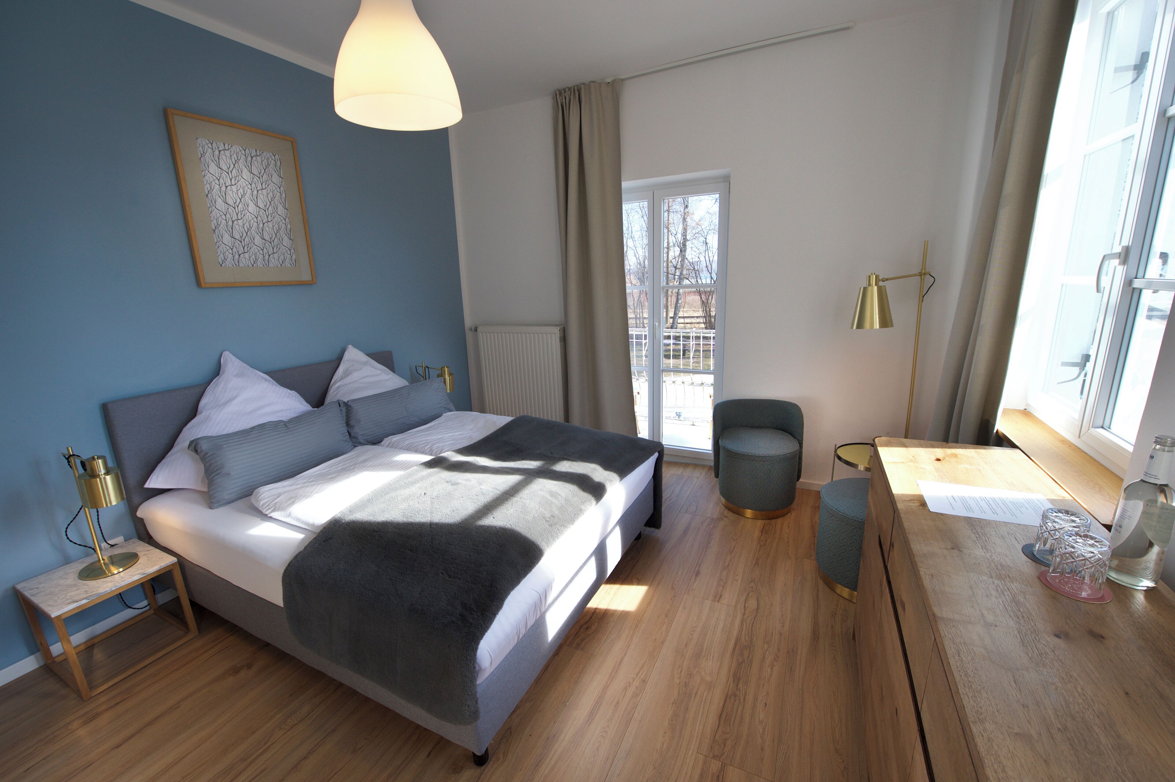 Double Room, Balcony, Partial Lake View | Free WiFi