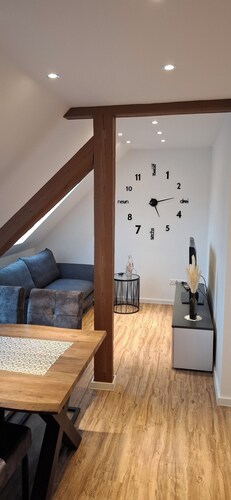 Modern attic apartment with flair in a good location