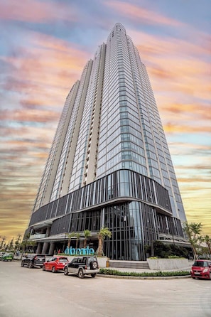 Façade de l’hébergement