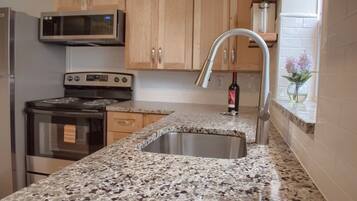 Microwave, oven, stovetop