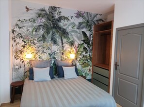 1 chambre, fer et planche Ă repasser, Wi-Fi, draps fournis