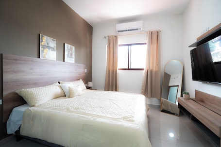 Wifi gratis y ropa de cama