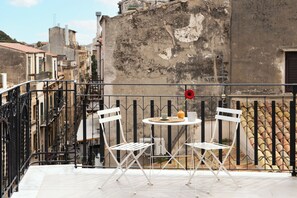 Appartement, 1 slaapkamer, balkon | Terras
