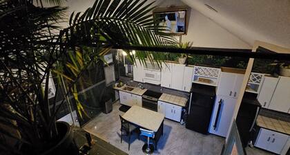 A private, 900sq ft one of a kind casita! Stylish and eclectic loft space.