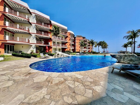 Outdoor pool - Stunning Ocean View! (Bajos de Chila)