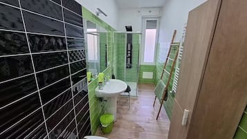 Secador de cabelo, papel higiênico