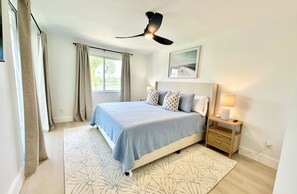 2 habitaciones, tabla de planchar con plancha, internet y ropa de cama 