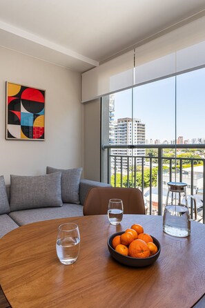 City Studio | Living area - Ayra Moema - Sofisticação e conforto no bairro mais charmoso da cidade (São Paulo)