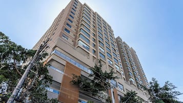 Overnatningsstedets indgangsparti