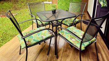 Apartamento luxo, vista para a montanha | Terraço/pátio