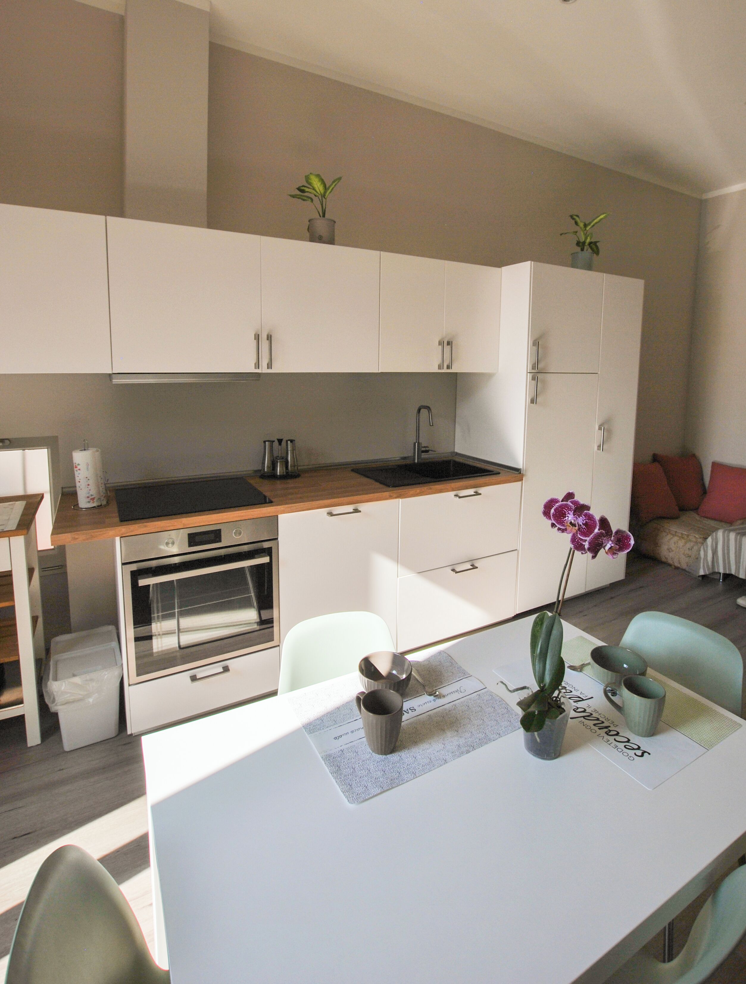 Kühlschrank, Ofen, Herdplatte, Geschirrspüler