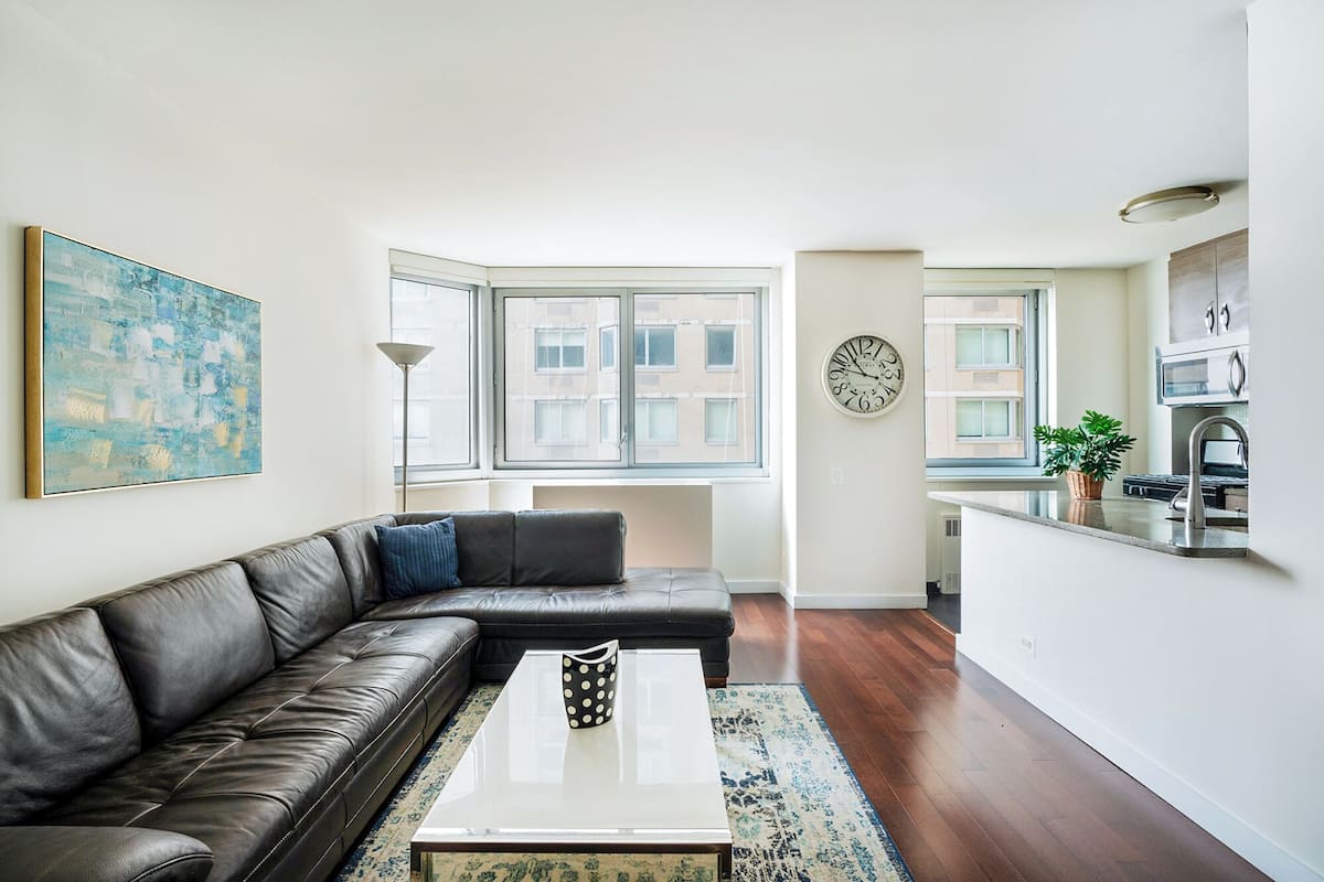 Family Apartment, 1 Bedroom, Kitchen | Living area