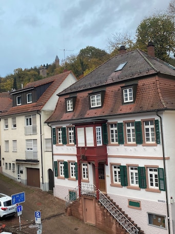 外観. Newly renovated apartment in the center of Hirschhorn / Neckar directly on the Neckarsteig