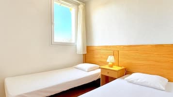 2 dormitorios, Internet, ropa de cama