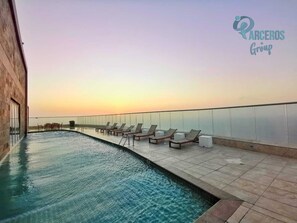 Pool - PARCEROS GROUP- 3 BEDROOM VACATION APARTMENT, 35TH FLOOR, CARTAGENA, SPAIN (Cartagena de Indias)
