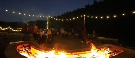 Opções para refeição ao ar livre