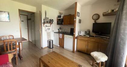 Charming One-bedroom Apartment With Magnificent View Close to the Super Venosc Chairlift