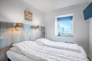 Apartamento | 1 dormitorio, mobiliario individual, ropa de cama