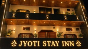 A multi-story building with a sign reading 'JYOTI STAY INN'. - HOTEL JS INN (Ayodhya)