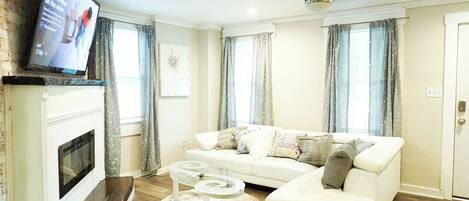 تلفزيون، مدفأة