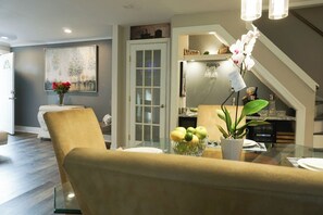 Dining - A Cherry on Top- 2 Suite Historic Home near Philadelphia. (Mount Holly)