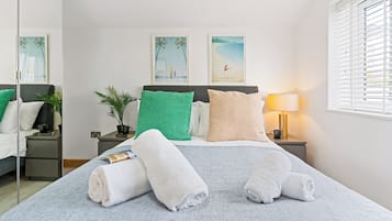 2 Schlafzimmer, Bügeleisen/Bügelbrett, kostenloses WLAN, Bettwäsche