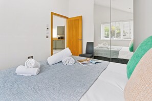 2 Schlafzimmer, Bügeleisen/Bügelbrett, kostenloses WLAN, Bettwäsche