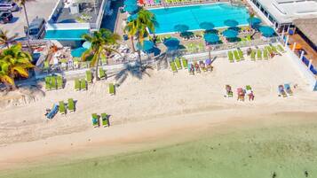 Beach nearby, beach towels