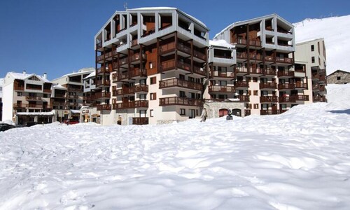 Studio for 4 People in Tignes at the Foot of the Slopes and Close to Shops in the Val Claret District. Apartment Located at the Foot