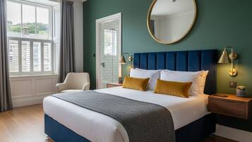 Chambre Double ou avec lits jumeaux, non-fumeurs | Chambres insonorisées, fer et planche à repasser, Wi-Fi gratuit