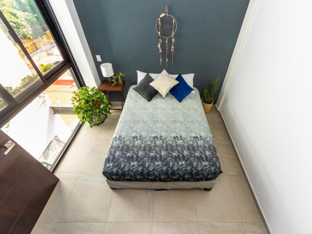 Caja de seguridad en la habitación y cortinas blackout 