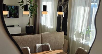 3-bedroom panoramic balcony apartment in Kaunas with AC