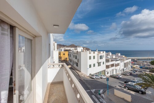 Vacation Apartment 'Edificio El Baifo Loco - Constantin' with Sea View and Balcony