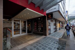 Façade de l’hébergement