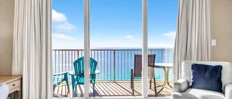 Condo, 1 cama King size y sofá cama (Tidewater 2016) | Área de sala de estar