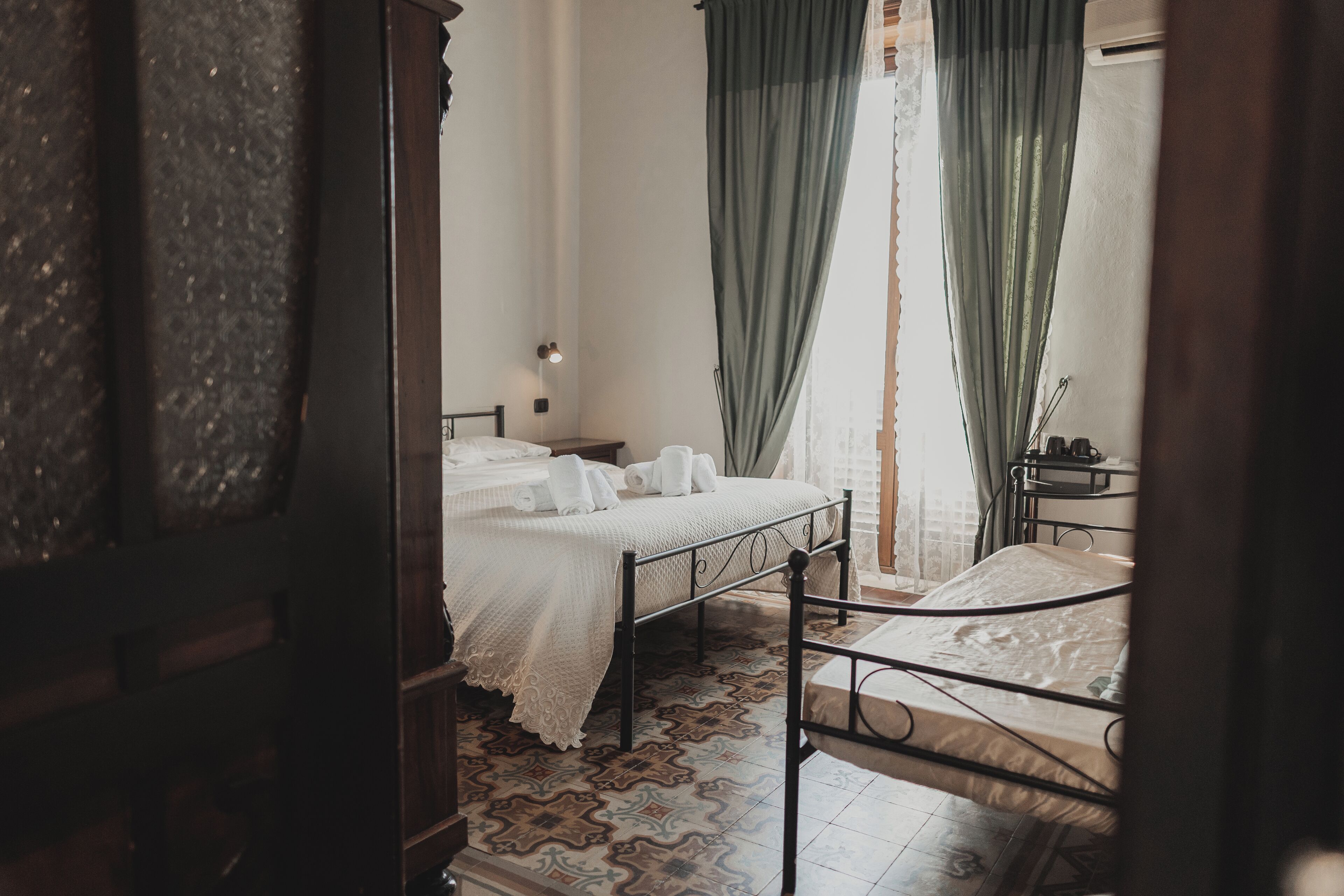 Premium bedding, individually decorated, desk, laptop workspace