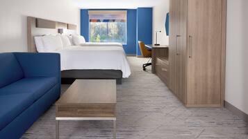 In-room safe, iron/ironing board, free cribs/infant beds