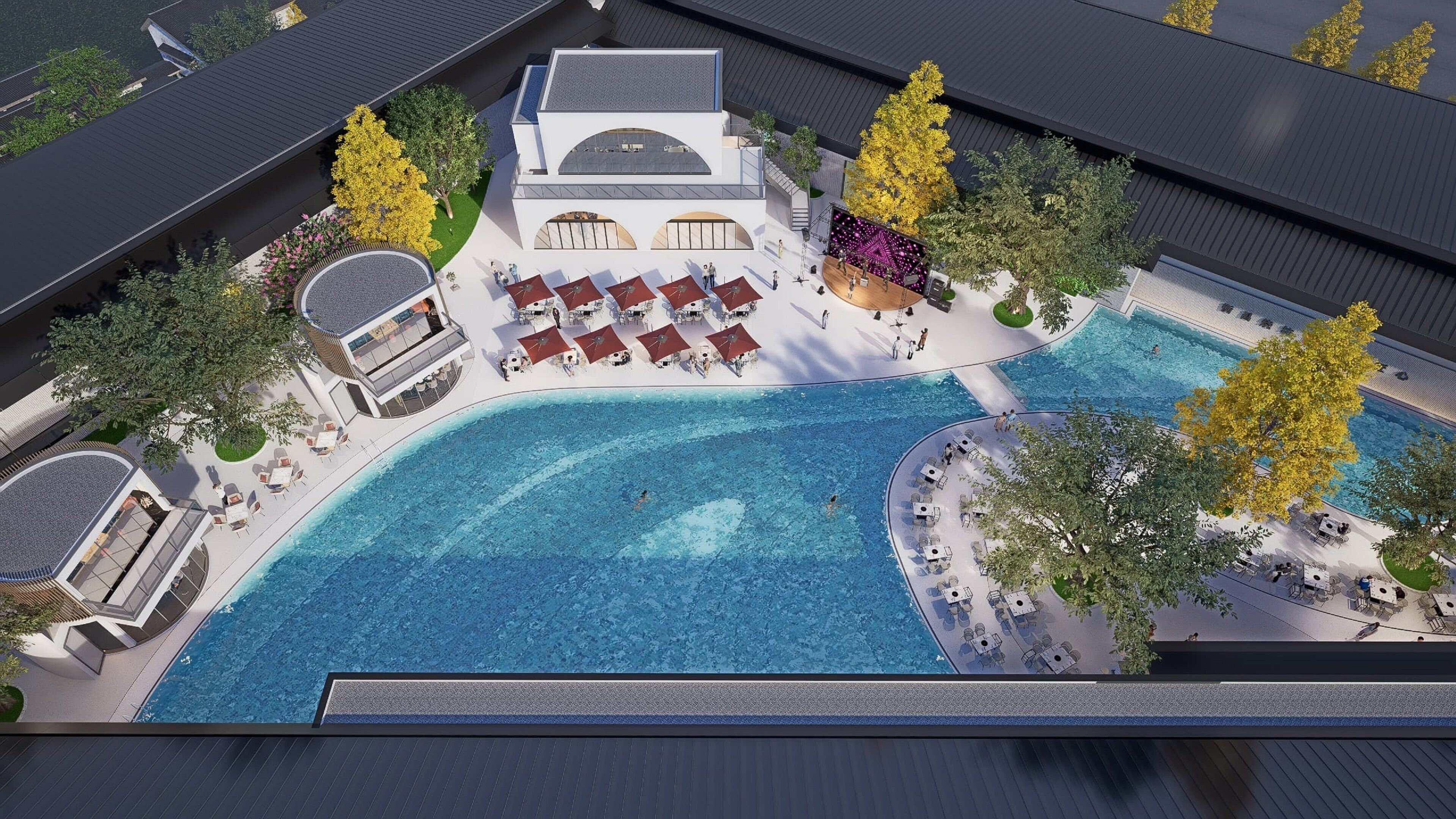 Outdoor pool