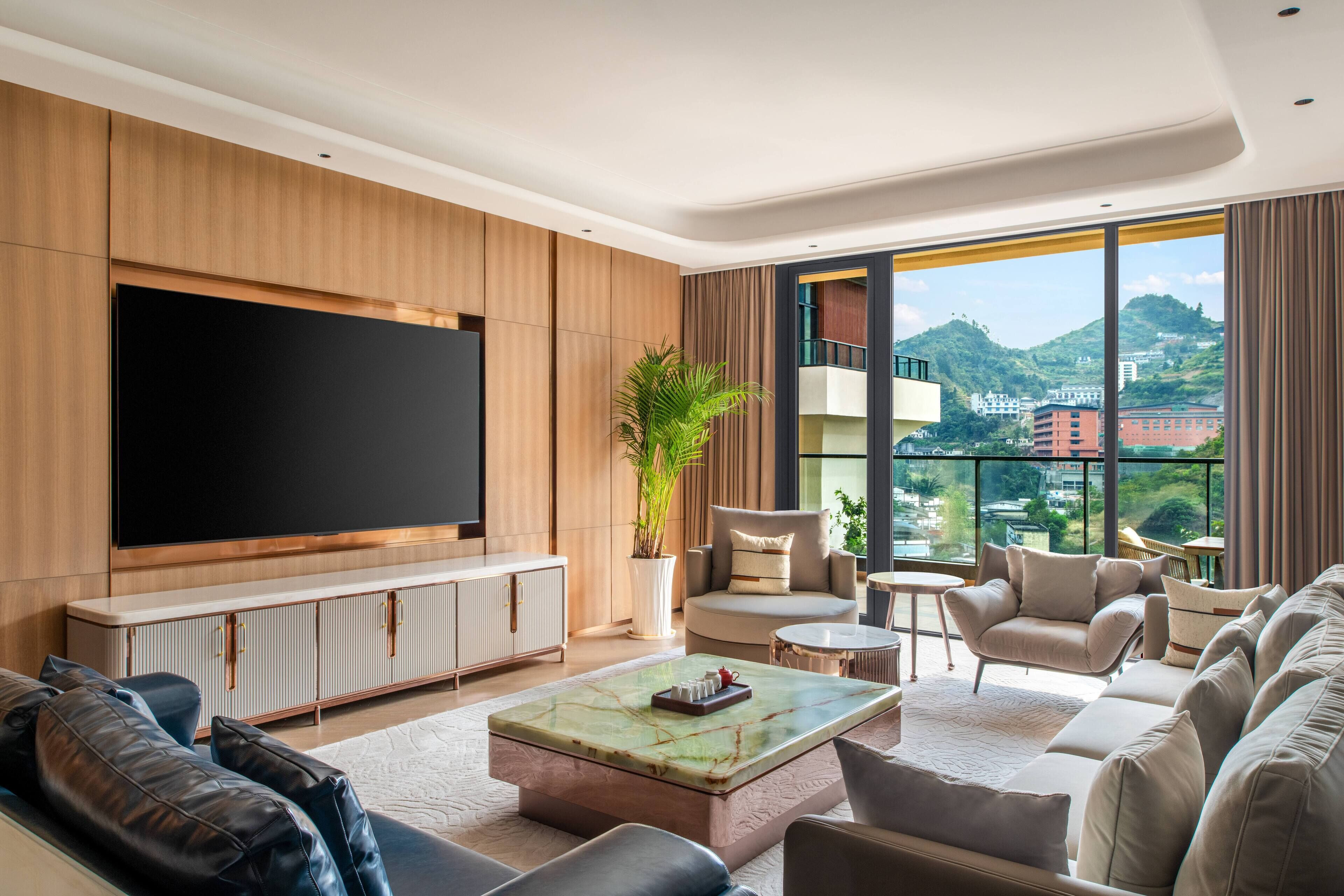 Suite, 2 Bedrooms, Kitchen (Living, Dining Area) | Premium bedding, pillow-top beds, in-room safe, blackout curtains