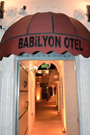 Majoituspaikan julkisivu