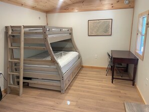 1 غرفة نوم وملاءات أسرّة