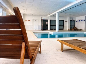Pool - Apartment Puy st Vincent 1800, 35 m2, 3 rooms, sleeps 6, covered swimming pool (Puy-Saint-Vincent)