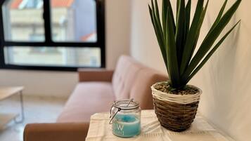 Appartement Familial, vue ville | Coin séjour