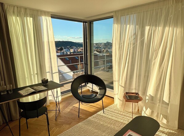 Interior - Luxury Penthouse - Castle View / 2 Terrace / Center (Prague)