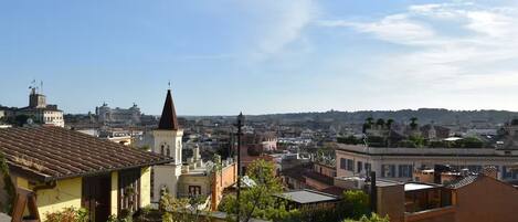 Utsikt fra overnattingsstedet