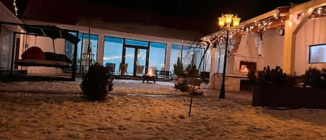 Overnattingsstedets uteområder