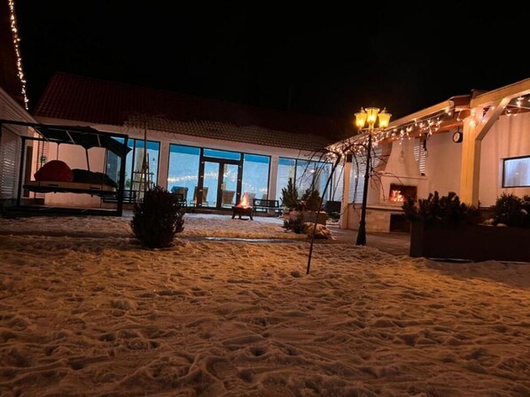 Overnattingsstedets uteområder