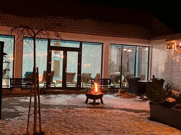 Overnatningsstedets område