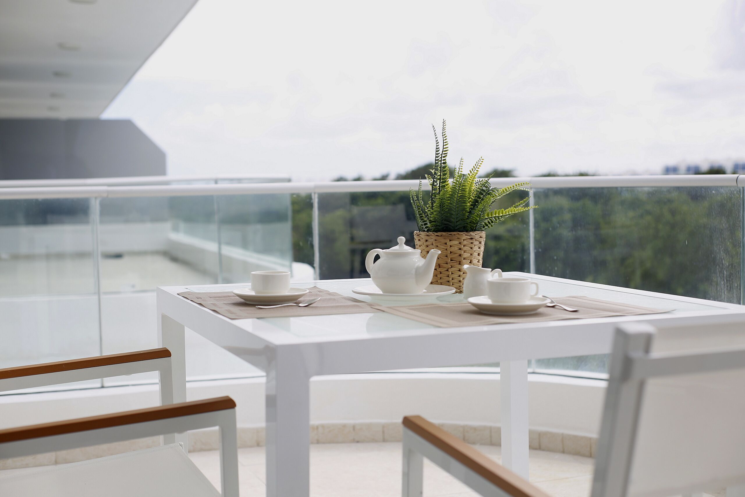 Luxury-Apartment | Speisen im Freien